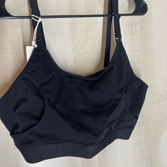 Lupantte black nursing bra, pumping bra new with tags size 2XL - Picture 5 of 12